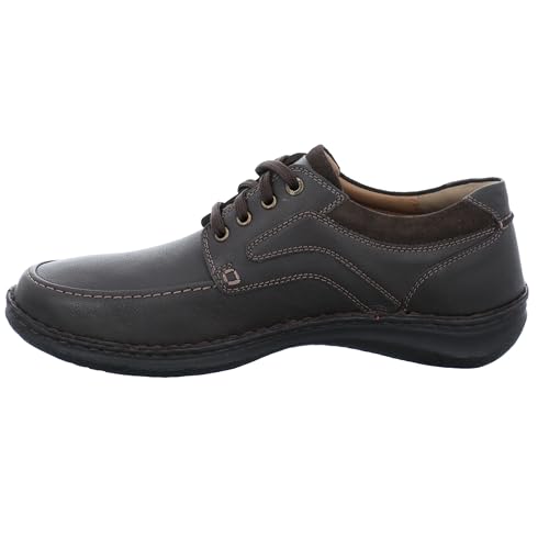 Josef Seibel Herren Bequemschuhe Anvers 62,Weite K (Extra weit),Wechselfußbett,Schnuerung,lace-up Shoes,Low-tie,Halbschuhe,Braun (Moro),40 EU von Josef Seibel