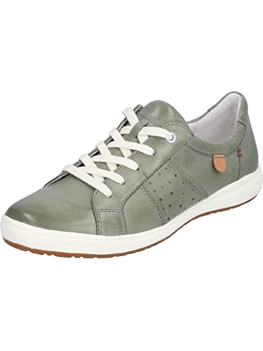 Josef Seibel Damen Low-Top Sneaker Caren 01,Weite G (Normal),Wechselfußbett,Freizeitschuhe,Turnschuhe,Laufschuhe,schnürer,Mint,36 EU von Josef Seibel
