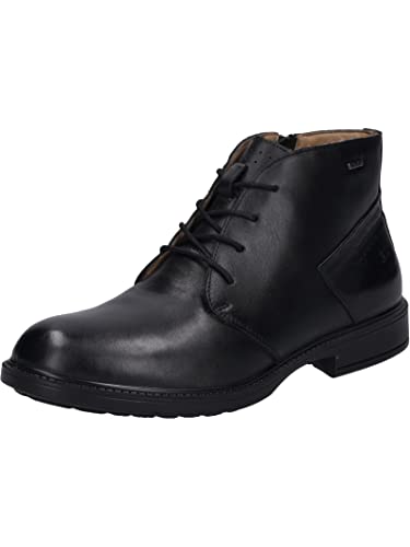 Josef Seibel Herren Schnürstiefel Harry 51,Weite G 1/2 (Normal),Wechselfußbett,wasserdicht,schnürung,boots,schwarz,41 EU von Josef Seibel