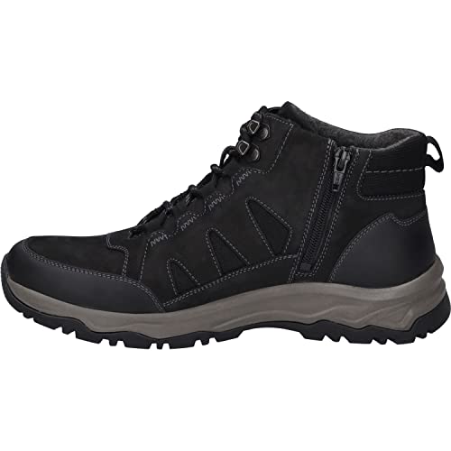 Josef Seibel Herren Schnürstiefel Leroy 51,Weite H (Weit),Wechselfußbett,wasserdicht,halbstiefel,schnürung,boots,schwarz,44 EU von Josef Seibel