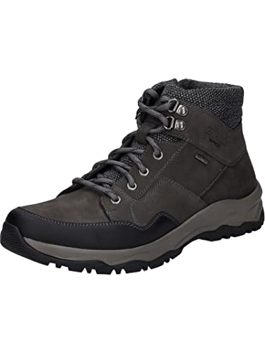 Josef Seibel Herren Schnürstiefel Leroy 53,Weite H (Weit),Wechselfußbett,wasserdicht,winterschuhe,Grau (granit-kombi),47 EU von Josef Seibel