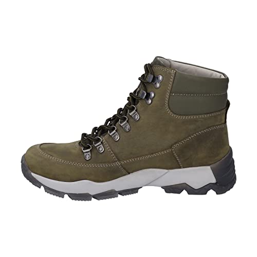 Josef Seibel Herren Schnürstiefel Philipp 01,Weite G (Normal),Wechselfußbett,halbstiefel,schnürung,Boots,Grün (Oliv-Kombi),44 EU von Josef Seibel