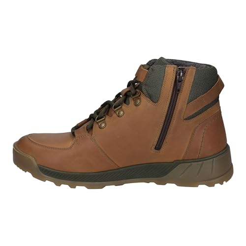 Josef Seibel Herren Schnürstiefeletten Raymond 53,Weite H (Weit),Wechselfußbett,wasserdicht,uebergangsstiefel,Braun (Camel-Kombi),45 EU von Josef Seibel