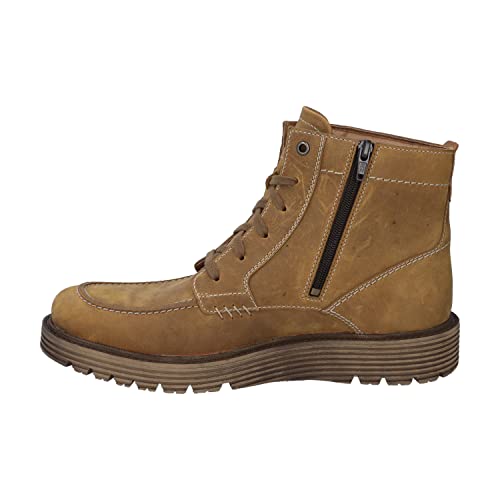 Josef Seibel Herren Schnürstiefeletten Cooper 03,Weite G (Normal),Wechselfußbett,uebergangsstiefel,schnürboots,Braun (Castagne-Kombi),43 EU von Josef Seibel