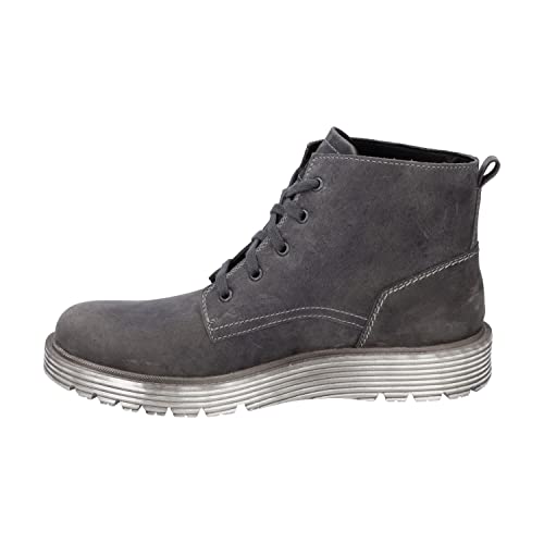 Josef Seibel Herren Schnürstiefeletten Cooper 04,Weite G (Normal),Wechselfußbett,warm,gefüttert,Boots,Stiefel,Grau (Asphalt-Kombi),42 EU von Josef Seibel