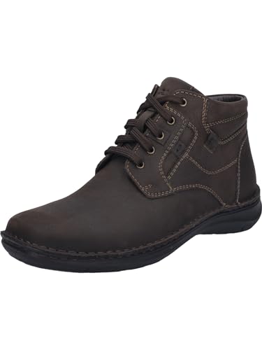 Josef Seibel Herren Schnürstiefeletten New Anvers 35,Weite K (Extra weit),Wechselfußbett,Bootee,Booties,halbstiefel,Moro,45 EU von Josef Seibel
