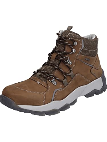 Josef Seibel Herren Schnürstiefeletten Philipp 50,Weite G (Normal),Wechselfußbett,wasserdicht,braun-Kombi,46 EU von Josef Seibel