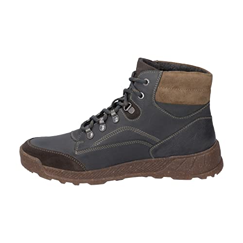 Josef Seibel Herren Schnürstiefeletten Raymond 02,Weite H (Weit),Wechselfußbett,uebergangsstiefel,schnürboots,Grün (tanne-kombi),43 EU von Josef Seibel