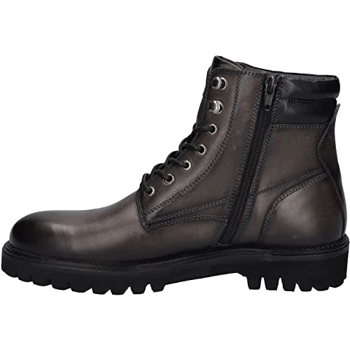 Josef Seibel Herren Schnürstiefeletten Romed 01,Weite G (Normal),Wechselfußbett,stiefel,bootee,booties,Grau (asphalt-kombi),40 EU von Josef Seibel