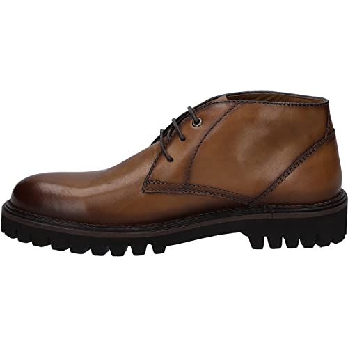 Josef Seibel Herren Schnürstiefeletten Romed 03,Weite G (Normal),Wechselfußbett,bootee,booties,halbstiefel,kurzstiefel,Braun (cognac),47 EU von Josef Seibel