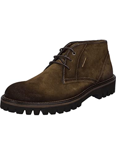 Josef Seibel Herren Schnürstiefeletten Romed 03,Weite G (Normal),Wechselfußbett,chukka boots,schnürboots,stiefel,bootee,Braun (tabak),44 EU von Josef Seibel