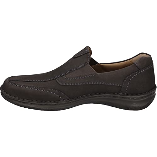 Josef Seibel Herren Slipper Anvers 67,Weite K (Extra weit),Wechselfußbett,Schlupfschuhe,schluepfschuhe,College Schuhe,Grau (Granit),41 EU von Josef Seibel