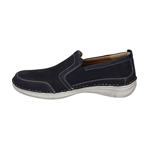 Josef Seibel Herren Slipper Anvers 71,Weite K (Extra weit),Wechselfußbett,Loafer,Slip-ons,freitzeitschuhe,Mokassins,Indigo,44 EU von Josef Seibel