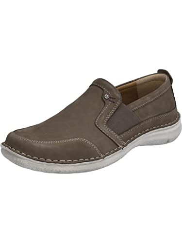 Josef Seibel Herren Slipper Anvers 71,Weite K (Extra weit),Wechselfußbett,Slip-ons,freitzeitschuhe,offener einschlupf,Vulcano,44 EU von Josef Seibel