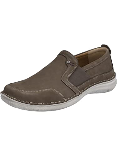 Josef Seibel Herren Slipper Anvers 71,Weite K (Extra weit),Wechselfußbett,Slip-ons,freitzeitschuhe,offener einschlupf,Vulcano,39 EU von Josef Seibel