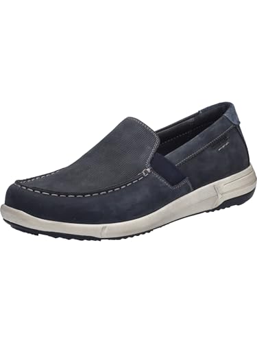 Josef Seibel Herren Slipper Enrico 31,Weite G (Normal),Wechselfußbett,Slip-ons,Mokassins,Halbschuhe,Slides,Schlupfschuhe,Indigo,43 EU von Josef Seibel