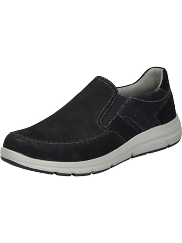 Josef Seibel Herren Slipper Giuseppe 05,Weite G (Normal),Wechselfußbett,offener einschlupf,Mokassins,Halbschuhe,Slides,schwarz,42 EU von Josef Seibel