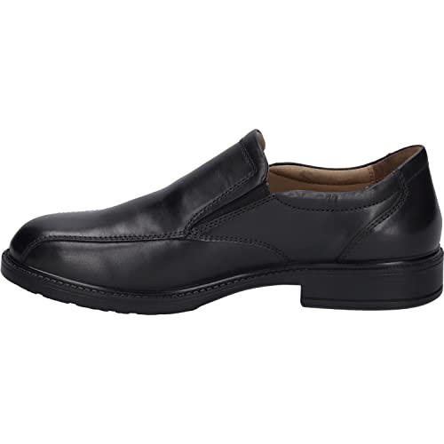 Josef Seibel Herren Slipper Harry 06,Weite G 1/2 (Normal),Wechselfußbett,College Schuhe,Businessschuhe,Anzugschuhe,schwarz,40 EU von Josef Seibel