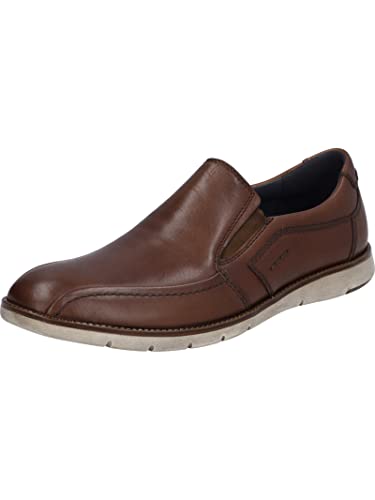 Josef Seibel Herren Slipper Tyler 38,Weite G (Normal),Wechselfußbett,Halbschuhe,Schlupfschuhe,schluepfschuhe,Slip-ons,Braun (Cognac),42 EU von Josef Seibel