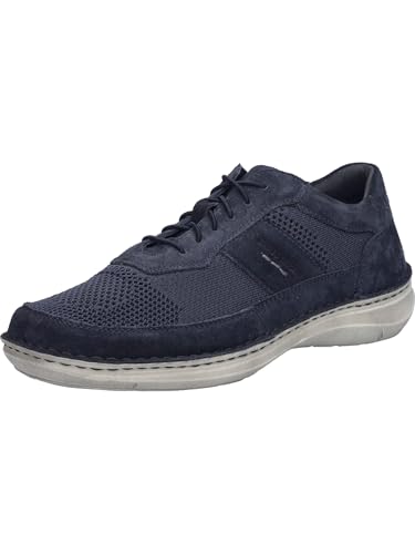 Josef Seibel Herren Sneaker New Anvers 12,Weite K (Extra weit),Wechselfußbett,Schnuerschuhe,Schnuerer,straßenschuhe,Indigo,40 EU von Josef Seibel