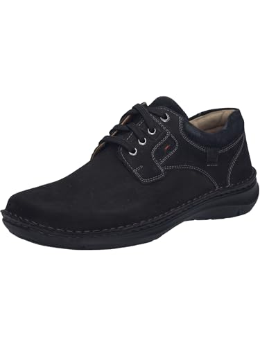 Josef Seibel Herren Sneaker New Anvers 36,Weite K (Extra weit),Wechselfußbett,Halbschuhe,Freizeitschuhe,Schnuerschuhe,schwarz,47 EU von Josef Seibel