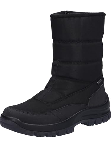 Josef Seibel Herren Winterstiefel Alaska 53,Weite G (Normal),Wechselfußbett,wasserdicht,uebergangsschuhe,Winterboots,schwarz,43 EU von Josef Seibel