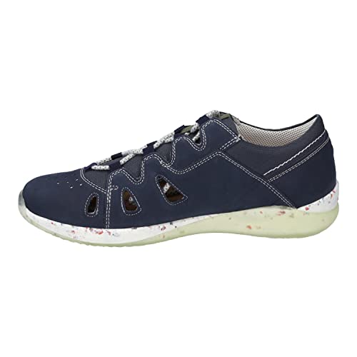 Josef Seibel Herren sportliche Schnürer Ricardo 11,Weite G (Normal),lose Einlage,maennlich,Men's,schnürschuhe,schnürer,Blau (Jeans),44 EU / 9.5 UK von Josef Seibel