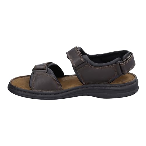 Josef Seibel Herren Klassische Sandalen Rafe, Männer Sandalen,Weite G (Normal),Sommerschuhe,Freizeitschuhe,Moro/schwarz,40 EU von Josef Seibel