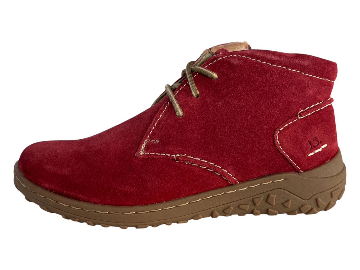Josef Seibel Josef Seibel Damen Ruby 01 Halbschuh 90501-VL386-400 in rot Schnürschuh von Josef Seibel