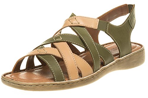 Josef Seibel Lisa 03 Sandalen in Übergrößen Grün 73723 87413 631 große Damenschuhe, Größe:44 von Josef Seibel