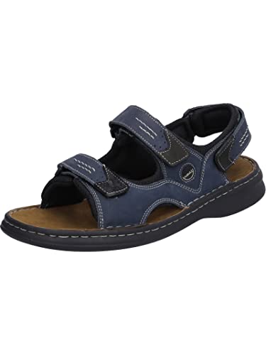 Josef Seibel Herren Franklyn 10236 Sandalen, Blau (Ocean/Schwarz 582) von Josef Seibel