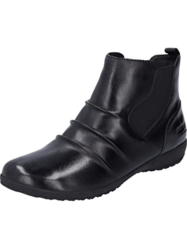 Josef Seibel Damen Chelsea Boots Naly 60, Frauen Stiefeletten,Weite G (Normal),halbstiefel,Kurzstiefel,uebergangsschuhe,schwarz,40 EU von Josef Seibel