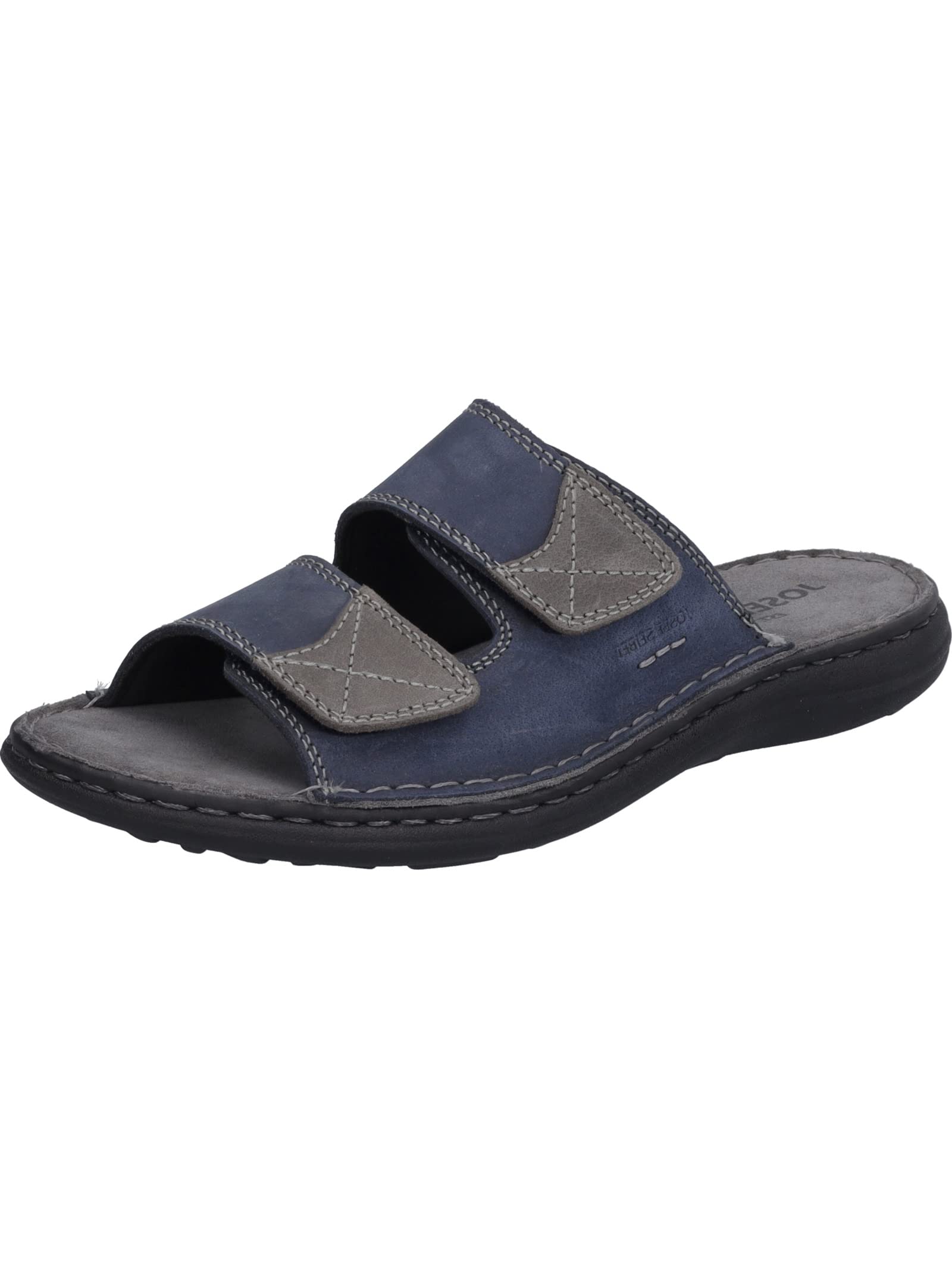 male Pantoletten blau 44 von Josef Seibel