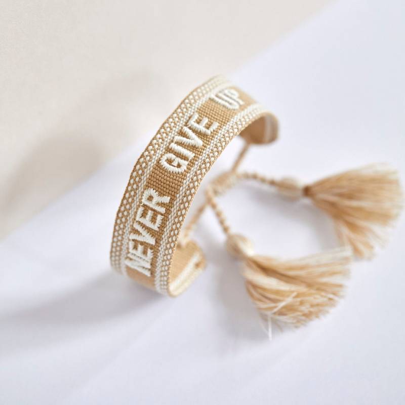 Never Give Up Armband von Josemma