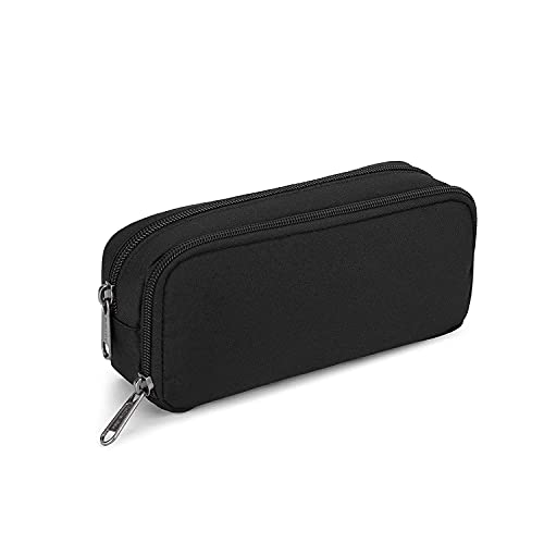 Josenidny Stift Federmäppchen mit großer Kapazität Oxford Aufbewahrung Tasche Marker Stift Etui Einfache Schreibwaren Tasche für Schul und Büro Organizer Schwarz von Josenidny