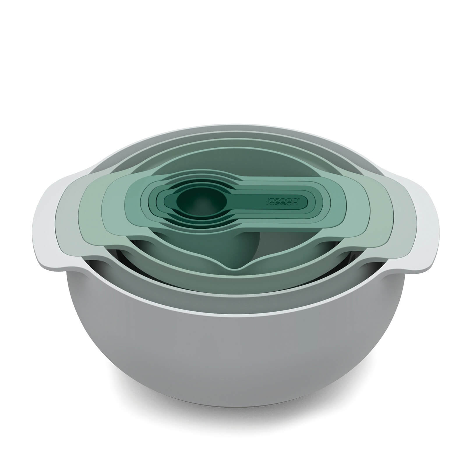 Joseph Joseph Editions - Nest 9-Piece Food Preparation Set - Sage von Joseph Joseph