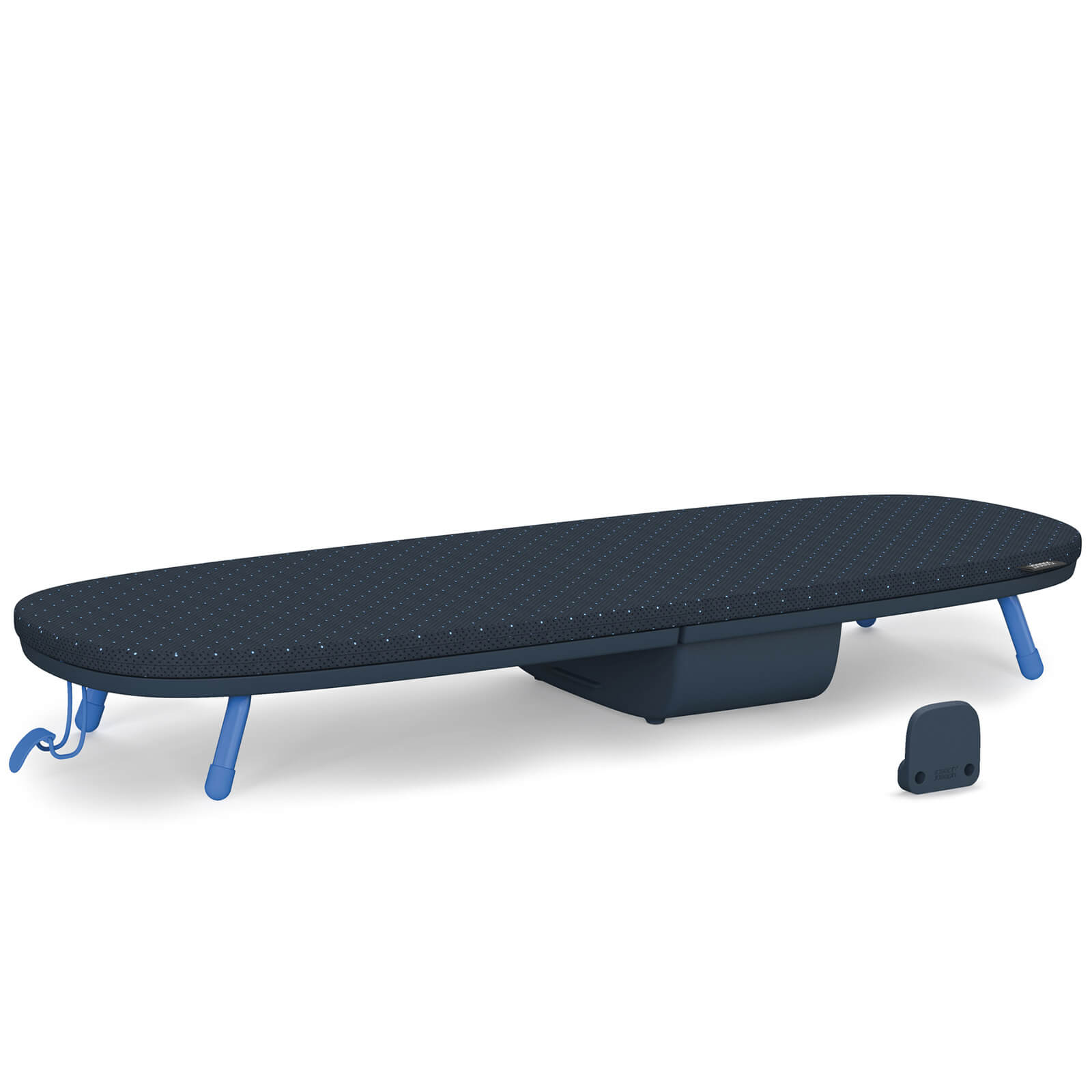 Joseph Joseph Pocket Plus Folding Table-Top Ironing Board - Black/Blue von Joseph Joseph