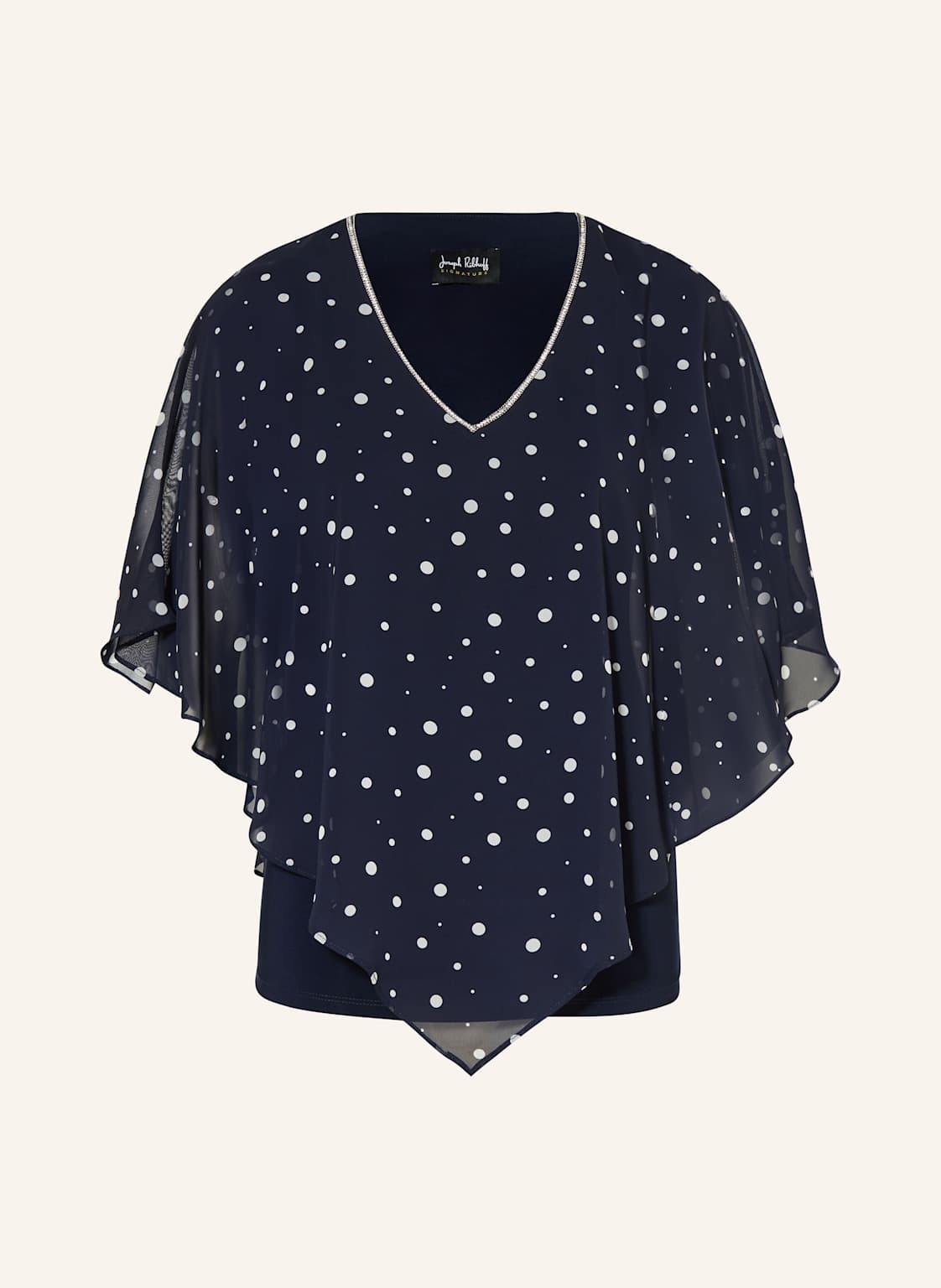 Joseph Ribkoff Signature Blusentop Mit Schmucksteinen blau von Joseph Ribkoff SIGNATURE