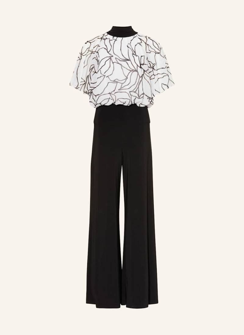 Joseph Ribkoff Signature Jumpsuit Im Materialmix schwarz von Joseph Ribkoff SIGNATURE