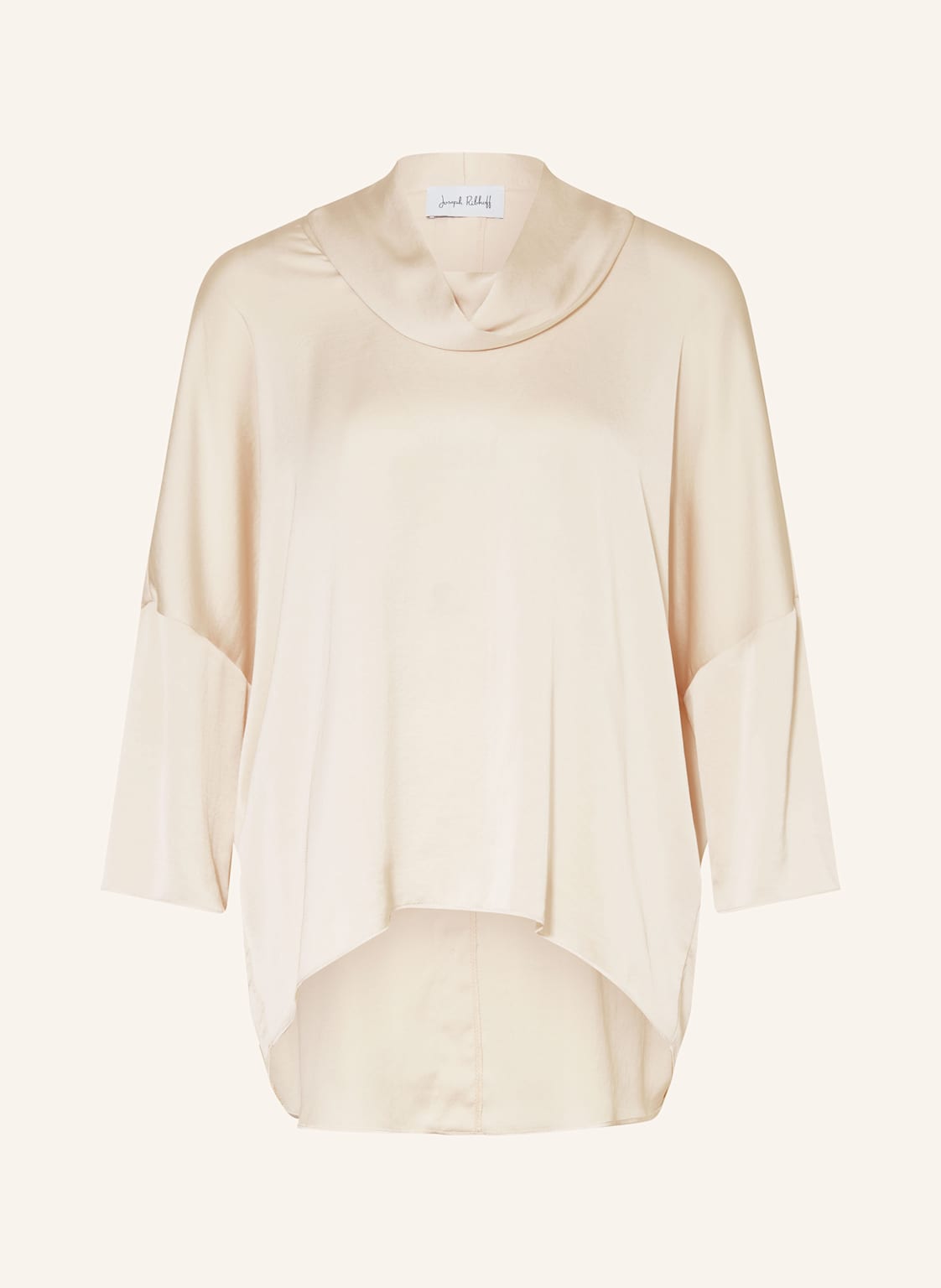 Joseph Ribkoff Blusenshirt Aus Satin Mit 3/4-Arm beige von Joseph Ribkoff