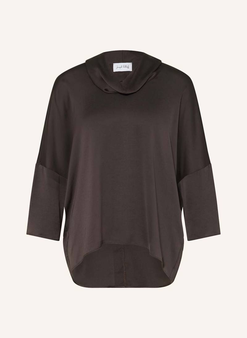 Joseph Ribkoff Blusenshirt Aus Satin Mit 3/4-Arm braun von Joseph Ribkoff