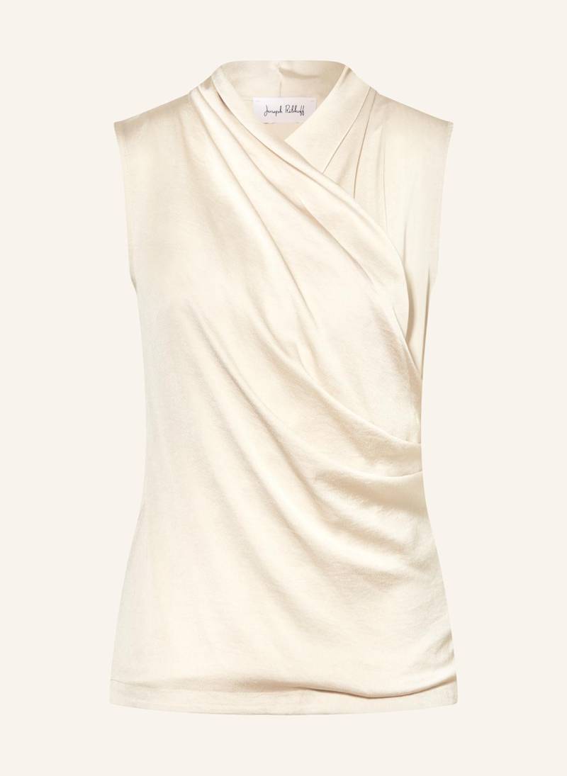 Joseph Ribkoff Blusentop Im Materialmix beige von Joseph Ribkoff
