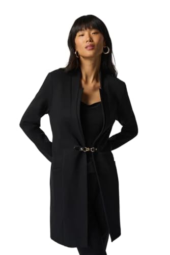 Joseph Ribkoff Coat 233064 | 48 | Black von Joseph Ribkoff