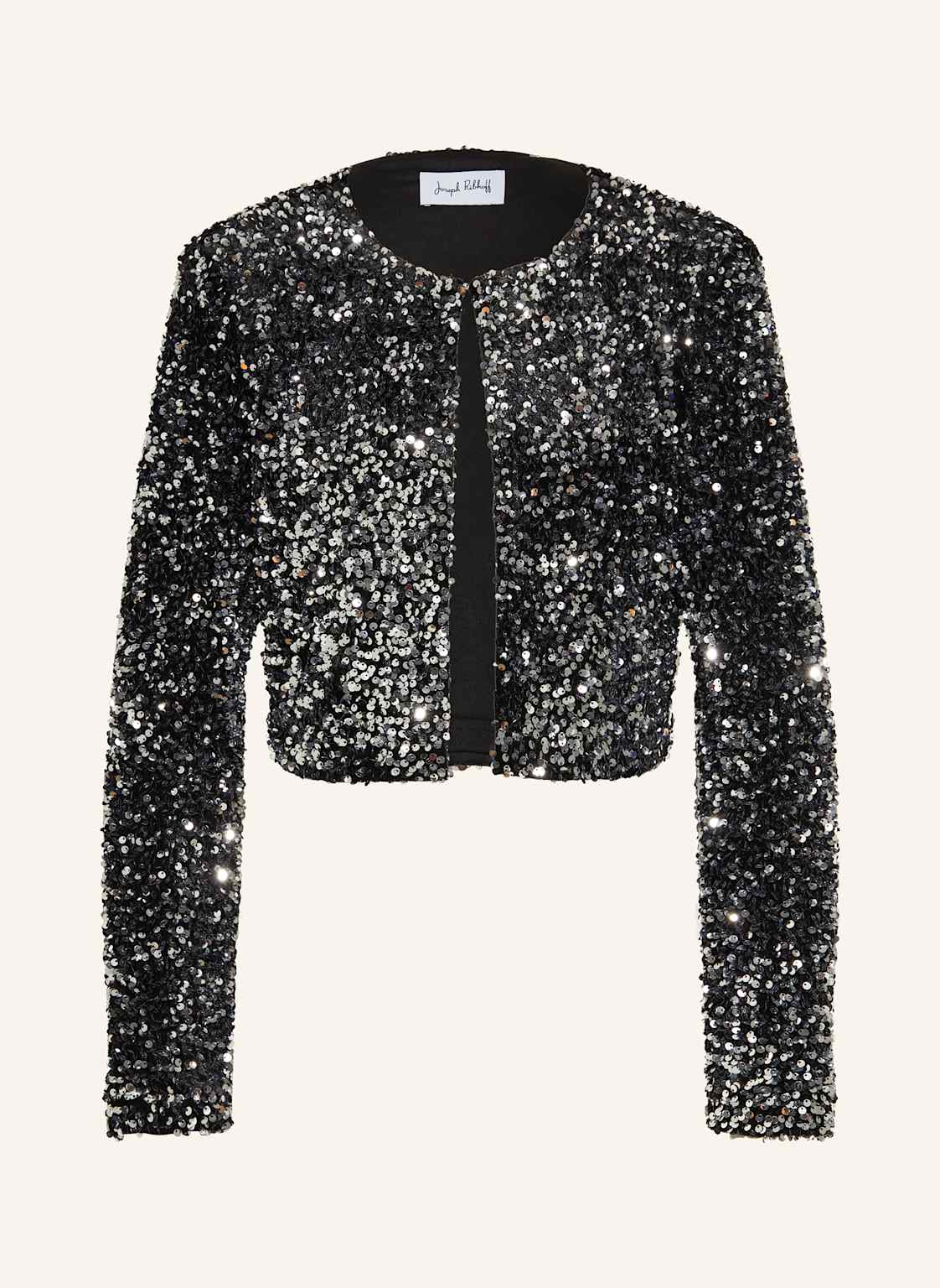 Joseph Ribkoff Cropped-Jacke Mit Pailletten silber von Joseph Ribkoff