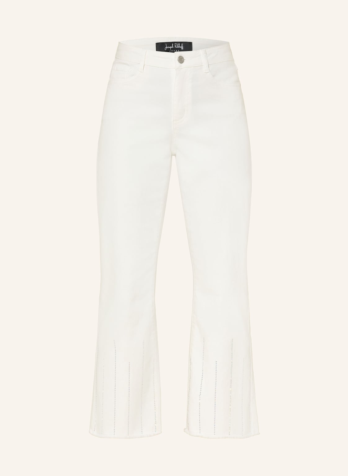 Joseph Ribkoff Cropped Jeans Mit Schmucksteinen weiss von Joseph Ribkoff