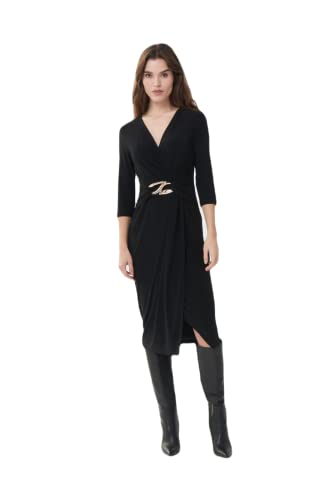 Joseph Ribkoff Dress 223121 | 42 | Black von Joseph Ribkoff