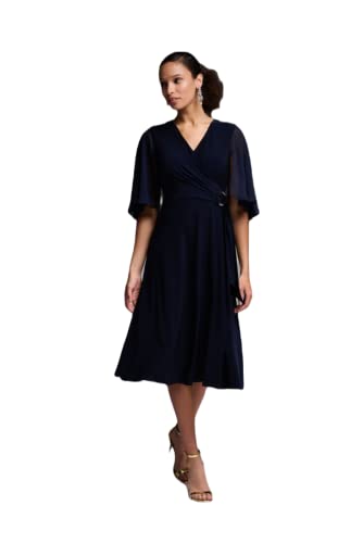 Joseph Ribkoff Dress 231757 | 40 | Navy Blue von Joseph Ribkoff