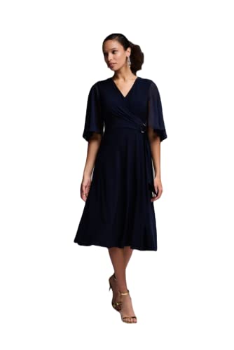 Joseph Ribkoff Dress 231757 | 42 | Navy Blue von Joseph Ribkoff