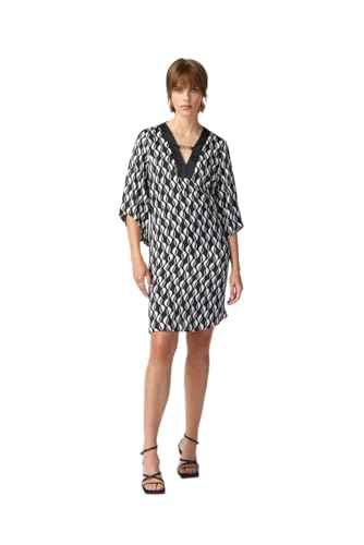 Joseph Ribkoff Dress 241141 | 42 | Black, White von Joseph Ribkoff