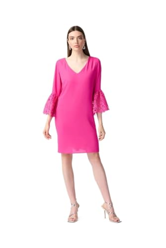 Joseph Ribkoff Dress 241252 | 38 | Pink von Joseph Ribkoff